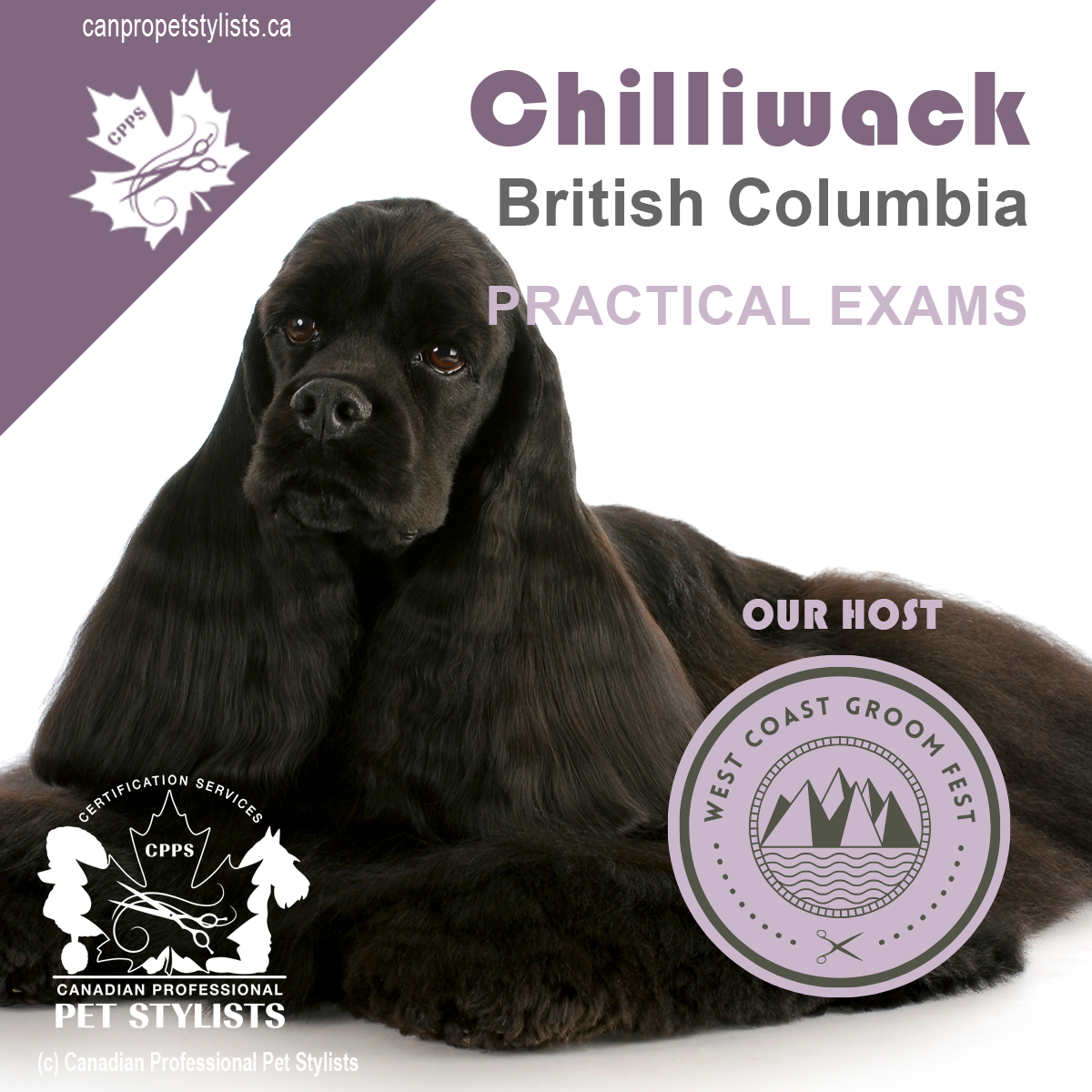 CHILLIWACK, BC MAY 29-31 PRACTICAL EXAMS