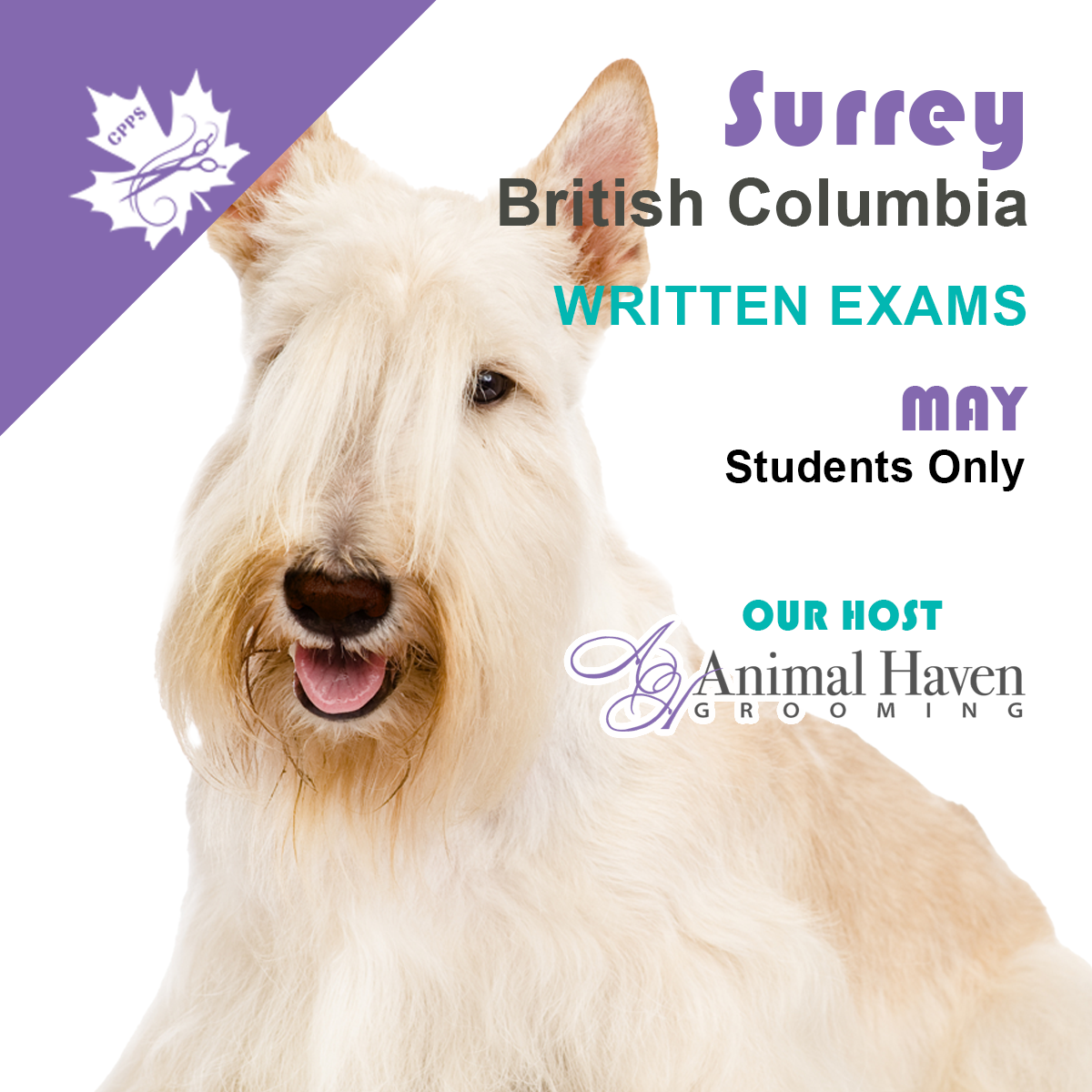 SURREY, BC TBA MAY Dates WRITTEN EXAMS