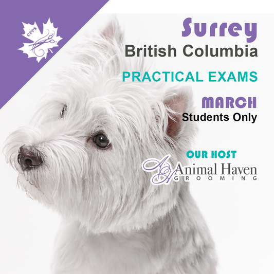 SURREY, BC TBA MARCH Dates PRACTICAL EXAMS
