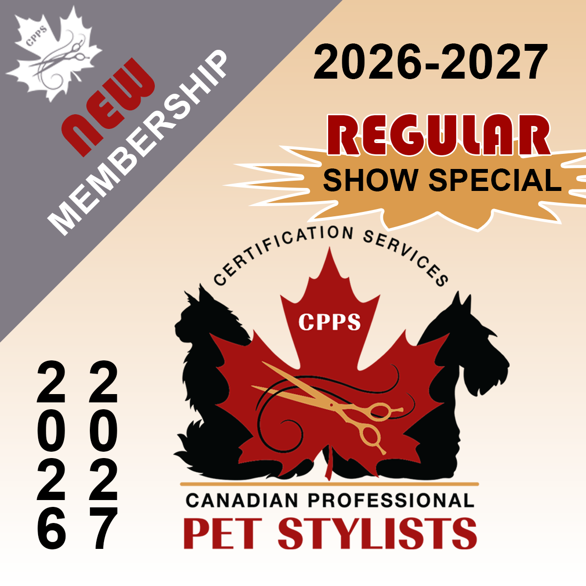 NEW Membership 2027 (Regular) Show Special
